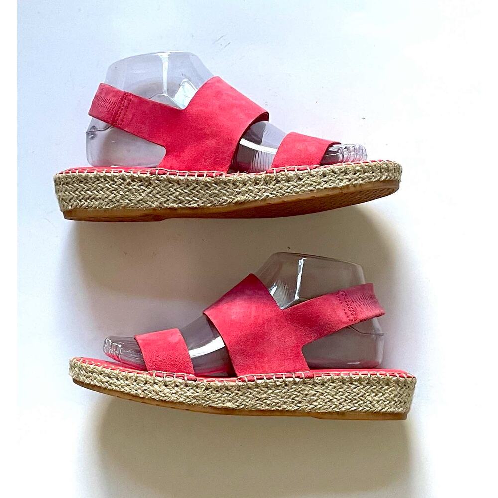 Cole Haan Leather Slingback Cushioned Sandals Pink Size 8 - Picture 6 of 8